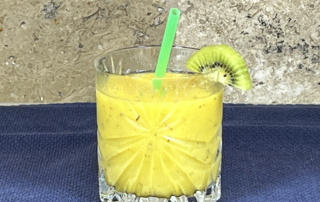 Frozen Mango Kiwi Cocktail